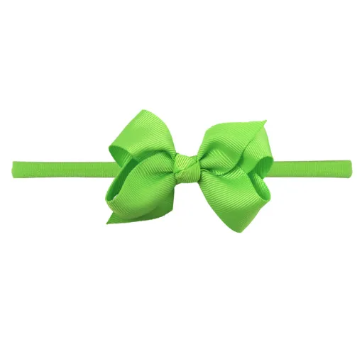 3 Inch bow nylon headbands