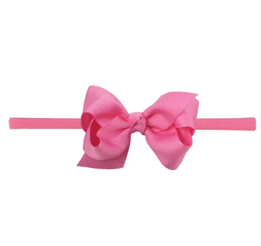 3 Inch bow nylon headbands