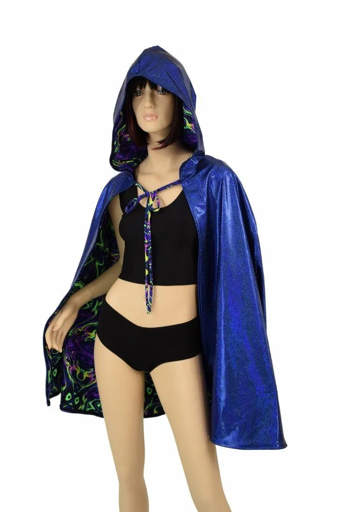 35" Reversible Hooded Cape