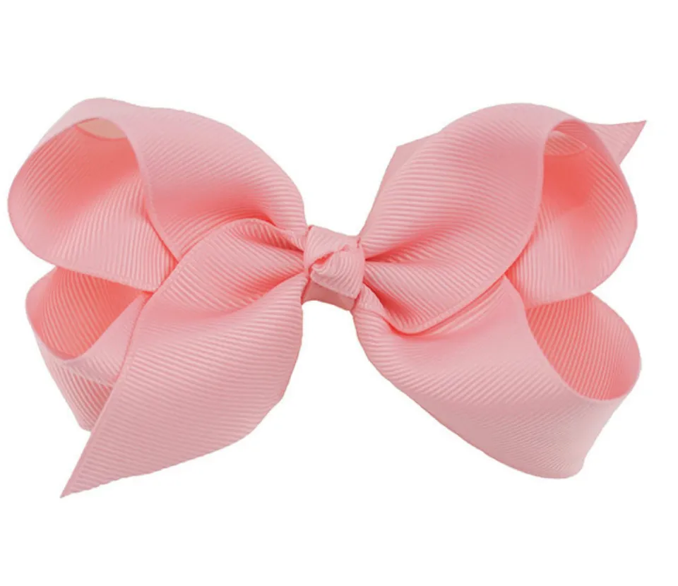 4 Inch bows hair clips