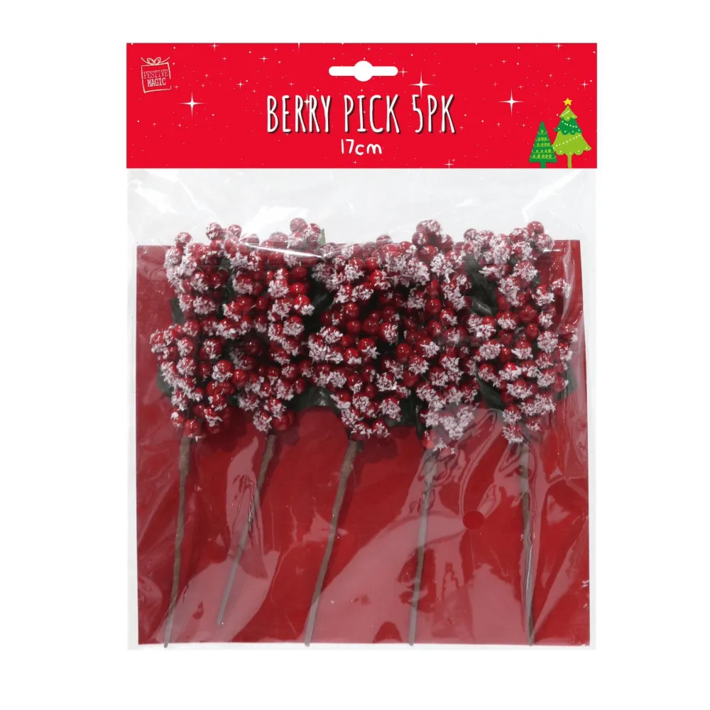 5pk Berry Pick Asst (17cm)