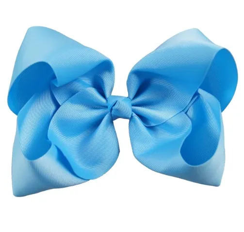 8 Inch bow hair clips