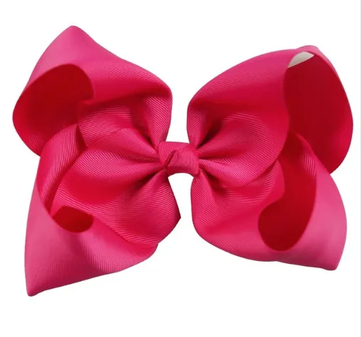 8 Inch bow hair clips