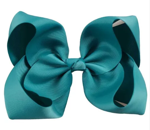 8 Inch bow hair clips