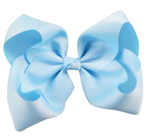 8 Inch bow hair clips