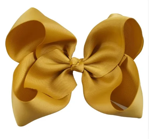 8 Inch bow hair clips