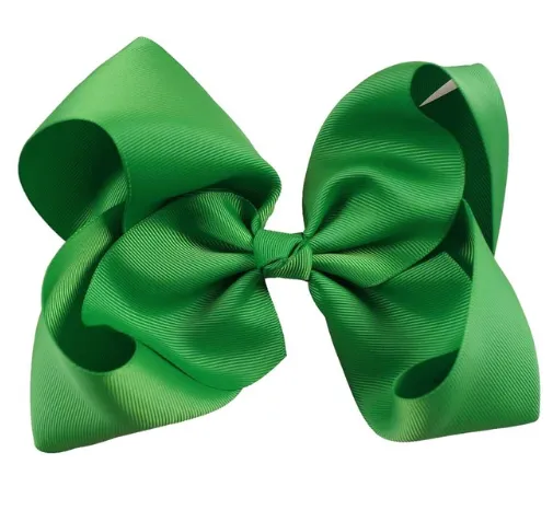 8 Inch bow hair clips