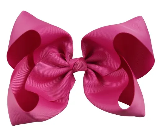 8 Inch bow hair clips