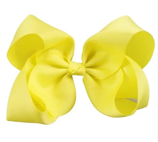 8 Inch bow hair clips