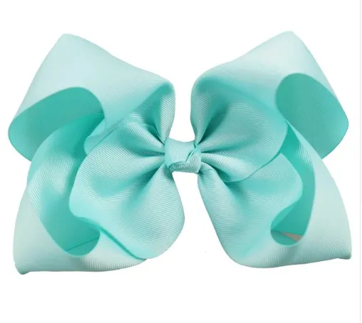 8 Inch bow hair clips