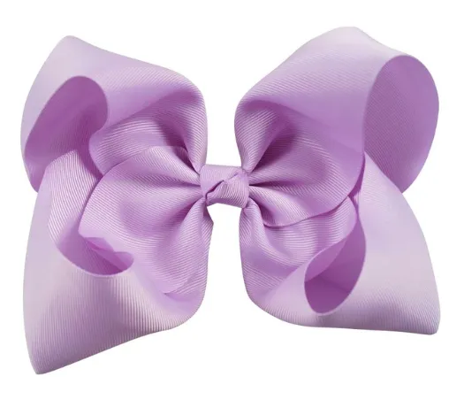 8 Inch bow hair clips