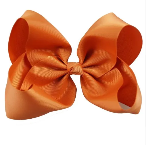 8 Inch bow hair clips