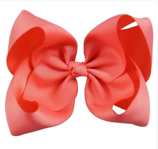 8 Inch bow hair clips