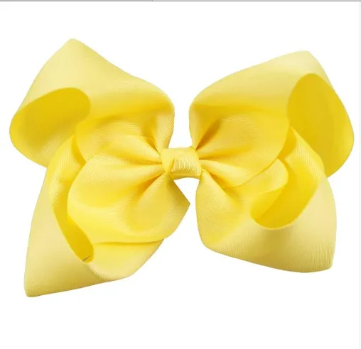 8 Inch bow hair clips