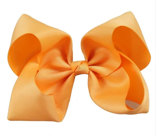 8 Inch bow hair clips