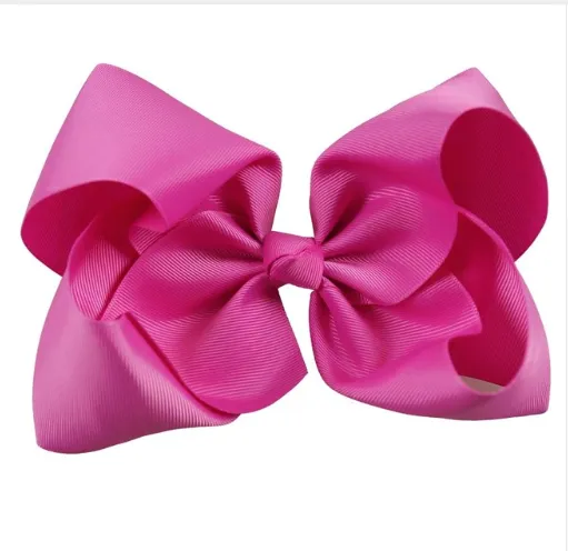 8 Inch bow hair clips