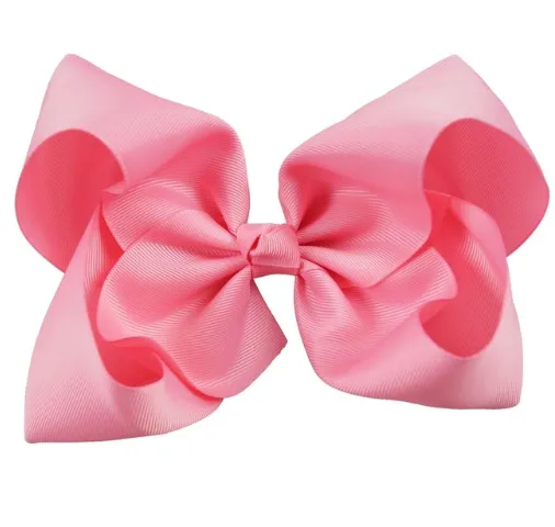 8 Inch bow hair clips