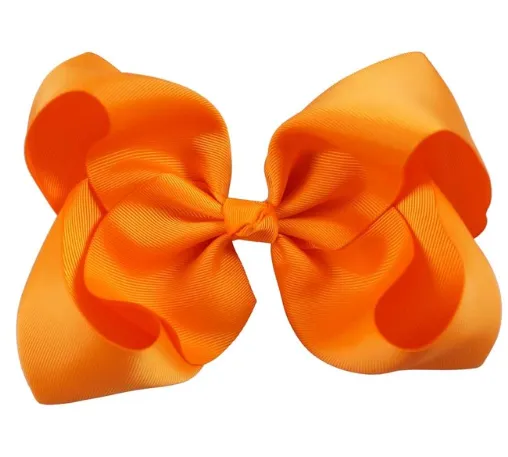 8 Inch bow hair clips