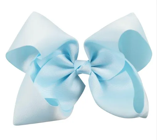 8 Inch bow hair clips