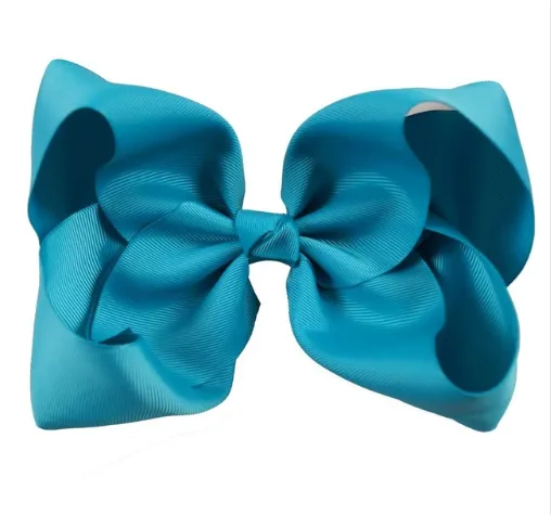 8 Inch bow hair clips