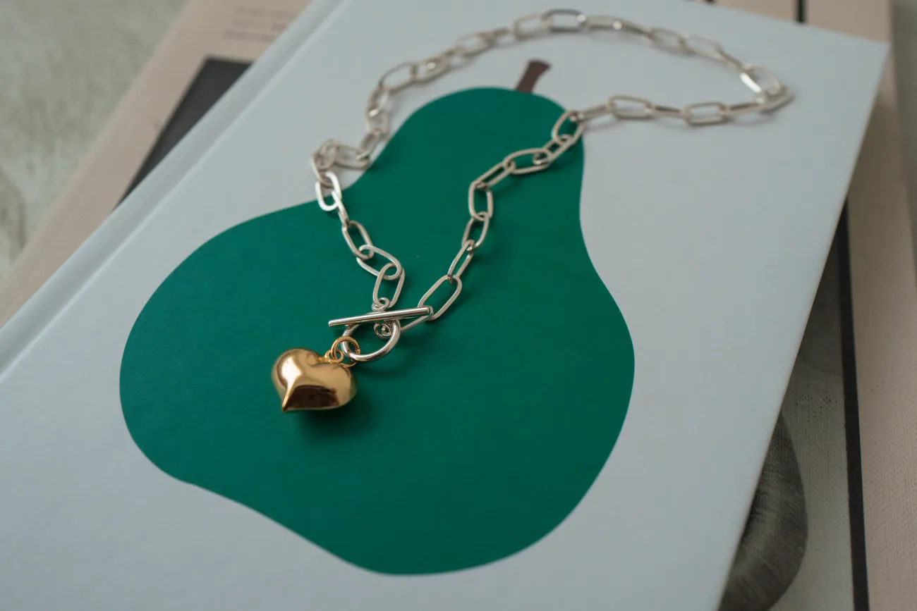 925 HEART CHAIN NECKLACE *LAST 2*