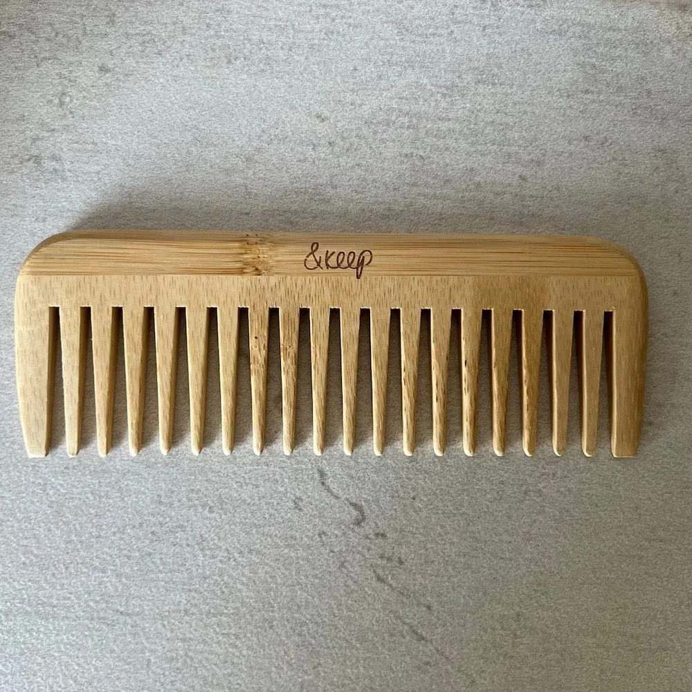 &Keep Bamboo Comb