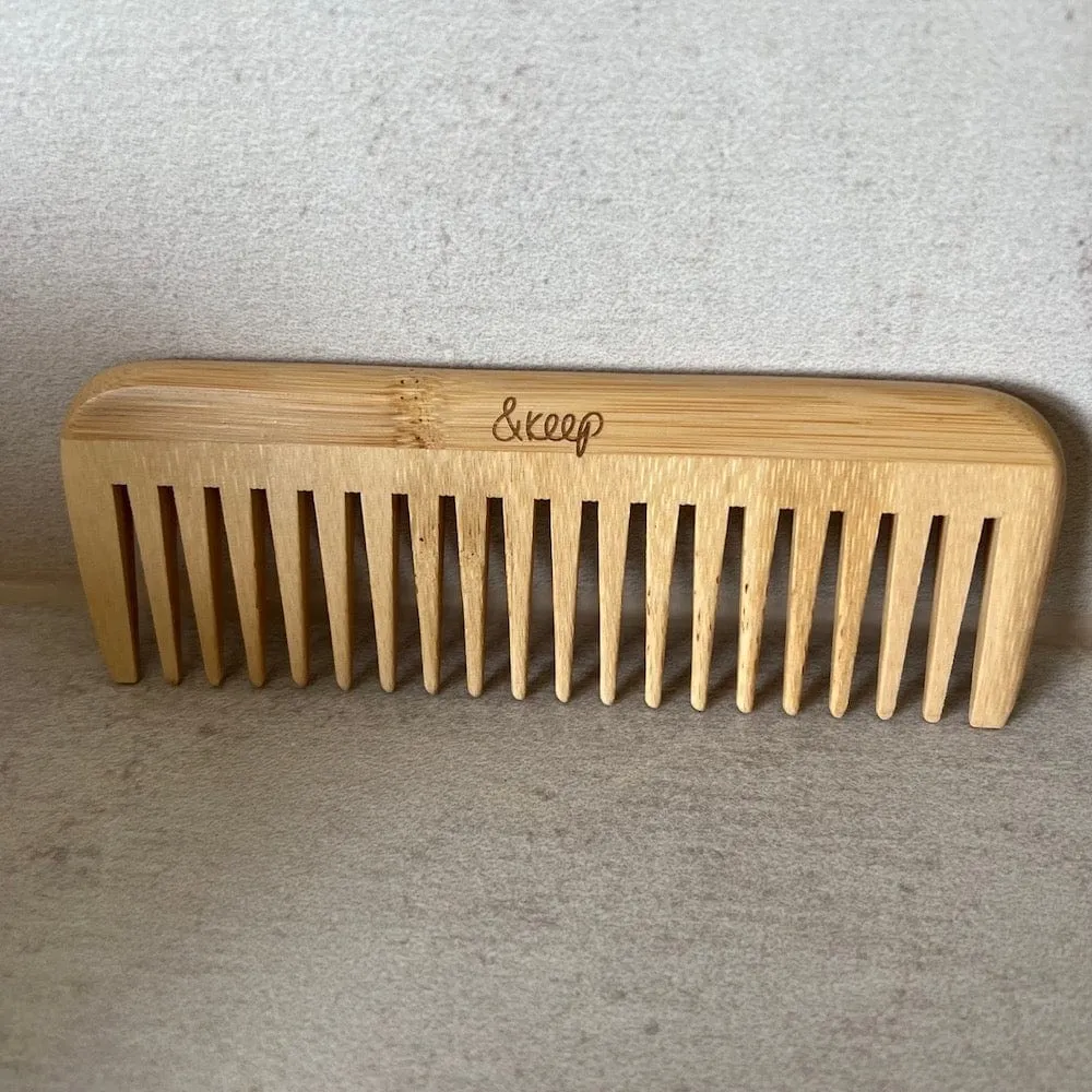 &Keep Bamboo Comb