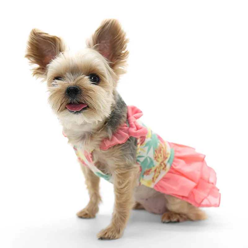 Autumn Leaves Dog Dress