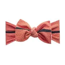 Baby Bling Bows Patterned Knot–Slam Dunk (Basketball)