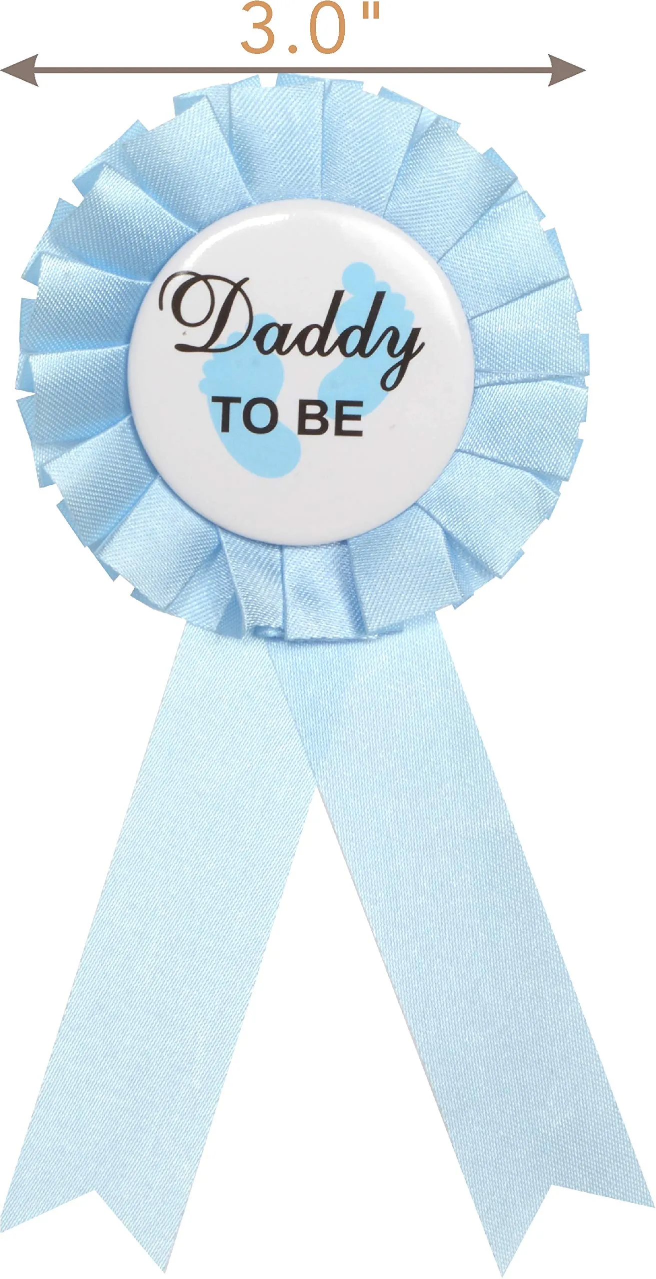 Baby Shower Decoration for Boy, Mom to Be Tiara, Mom to Be Sash, Dad to Be Pin, Baby