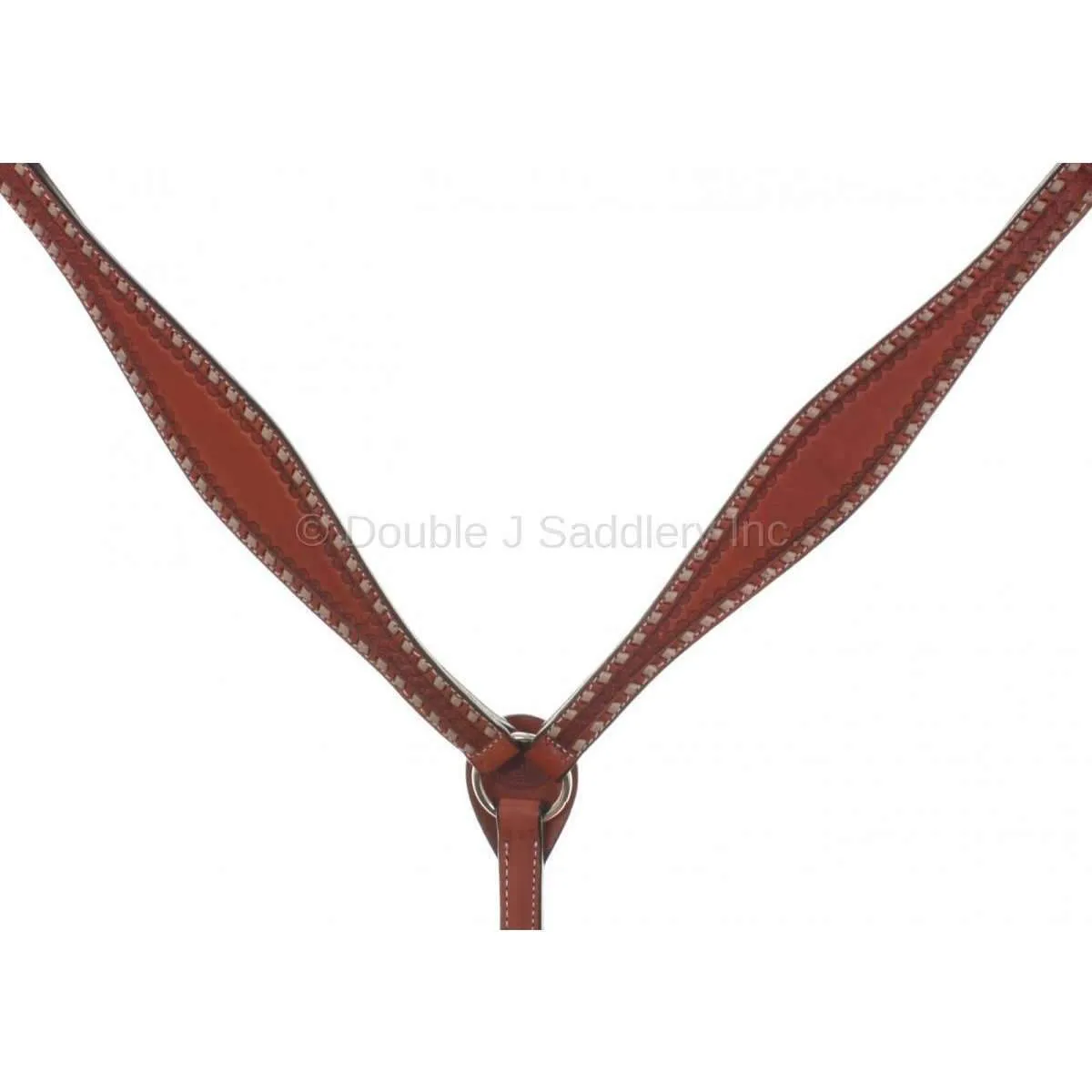 BC686 - Cognac Leather Breast Collar