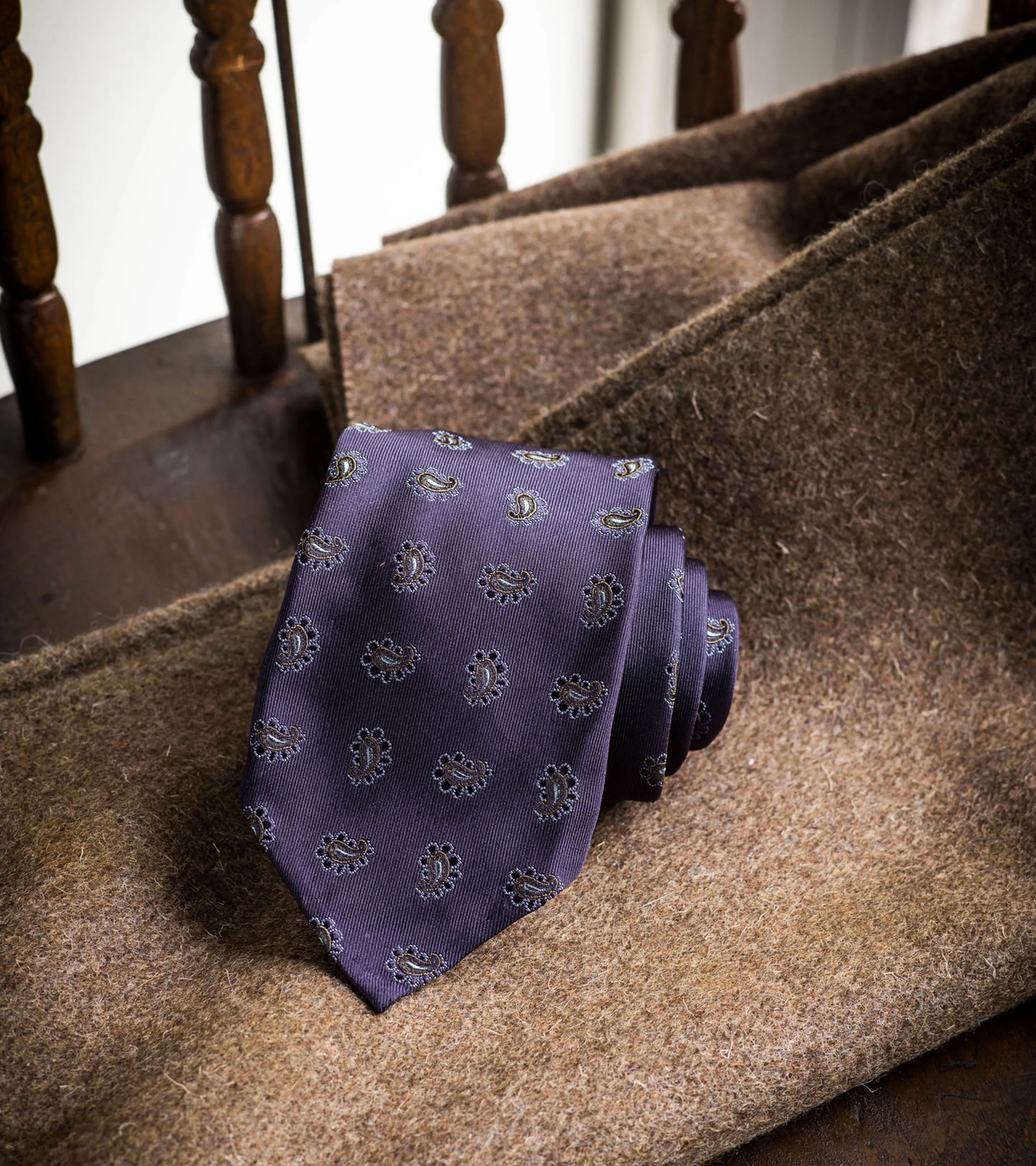 Bryceland's x Sevenfold Silk Jacquard Tie ET108