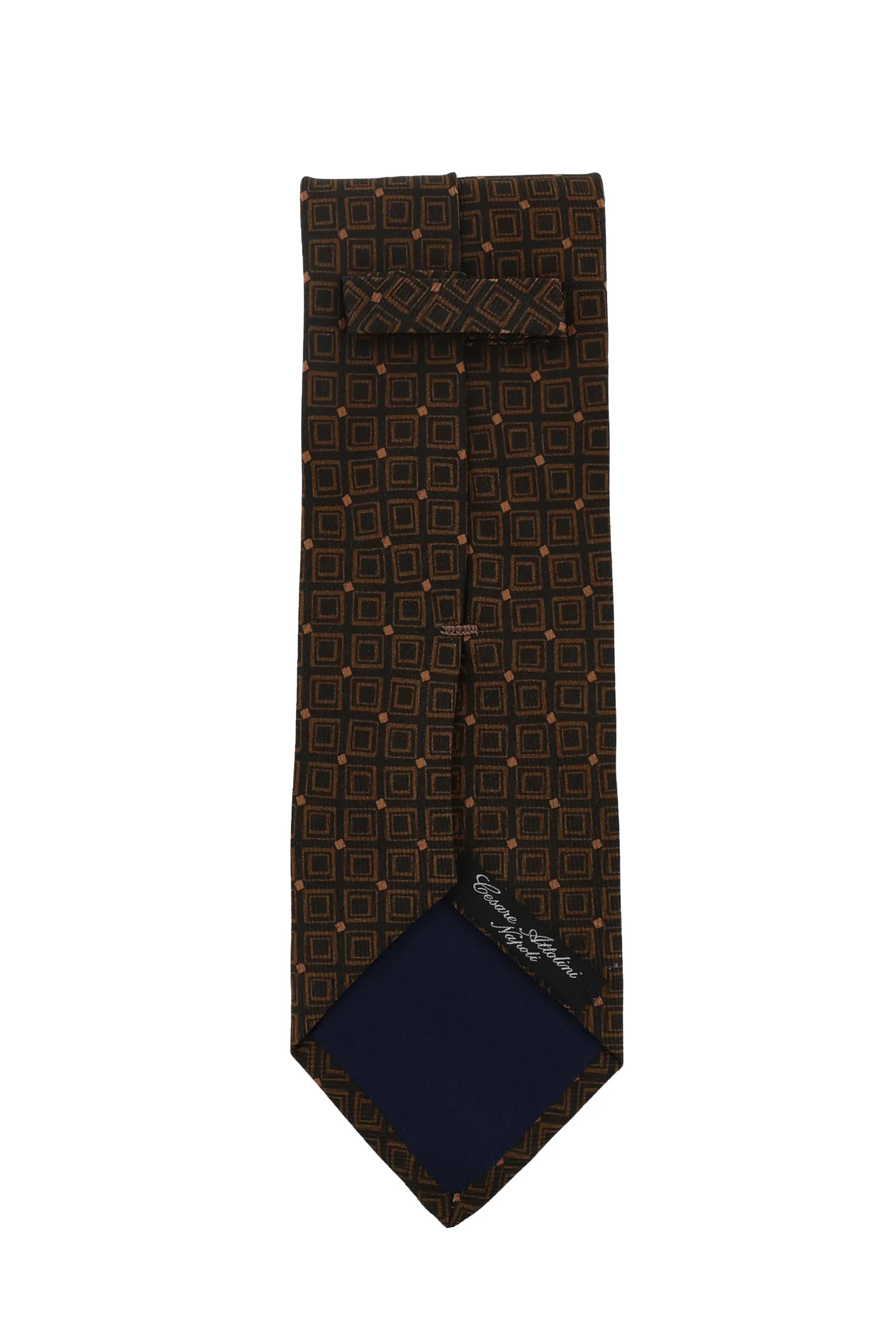 Cesare Attolini Dark Brown Tie