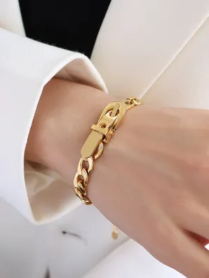 Chains Solid Color Bracelet Accessories