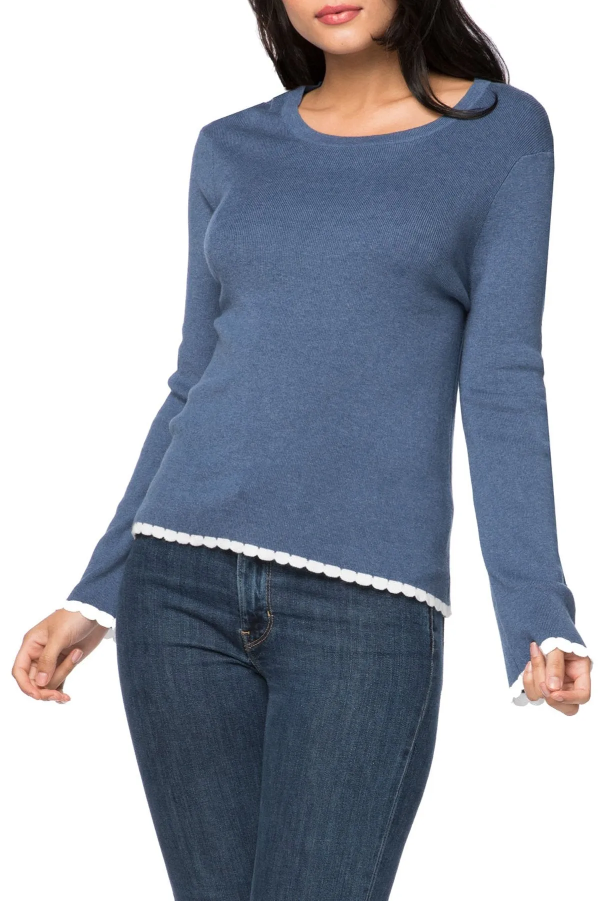 Charlotte Contrast Pullover