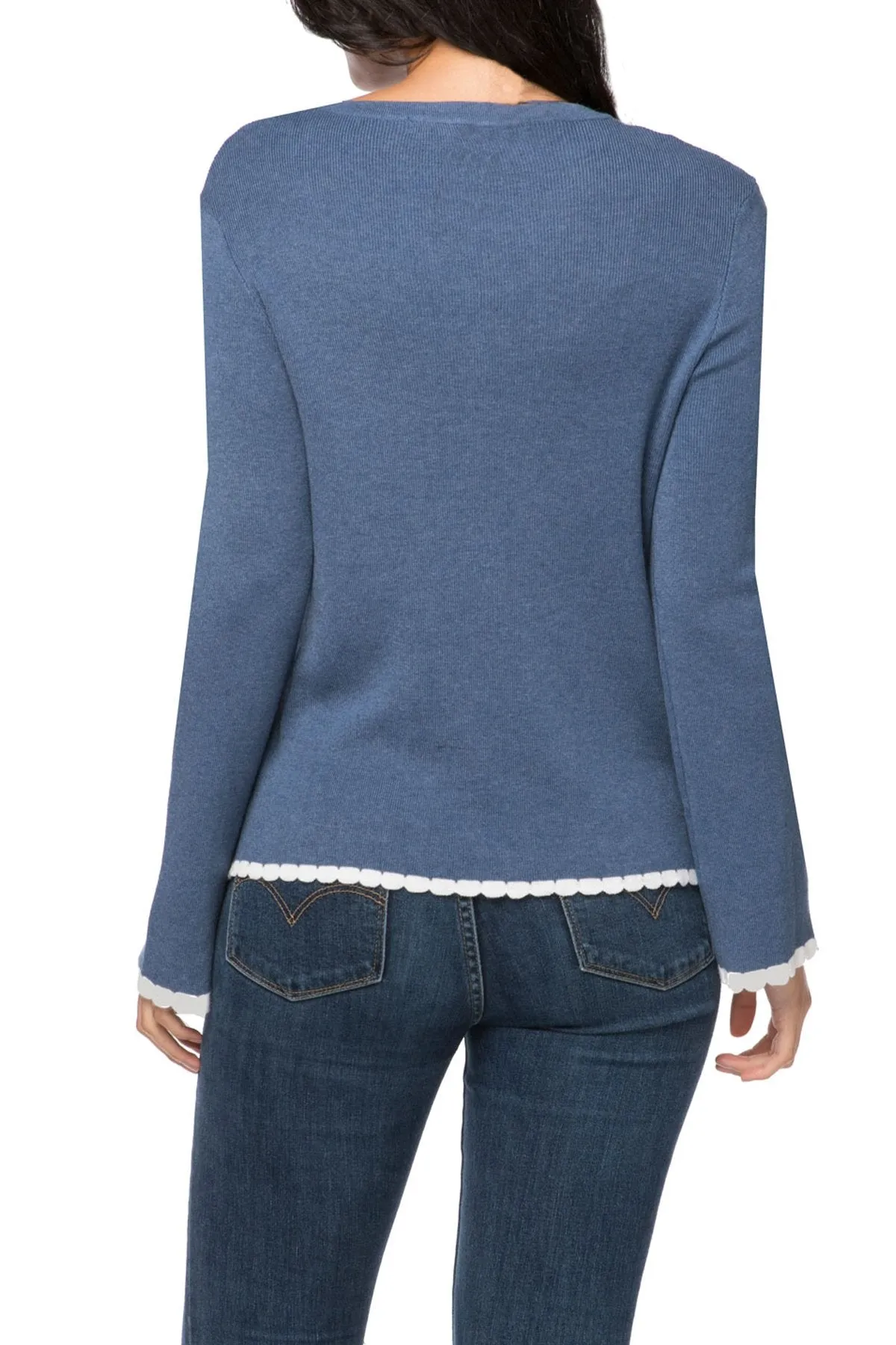 Charlotte Contrast Pullover