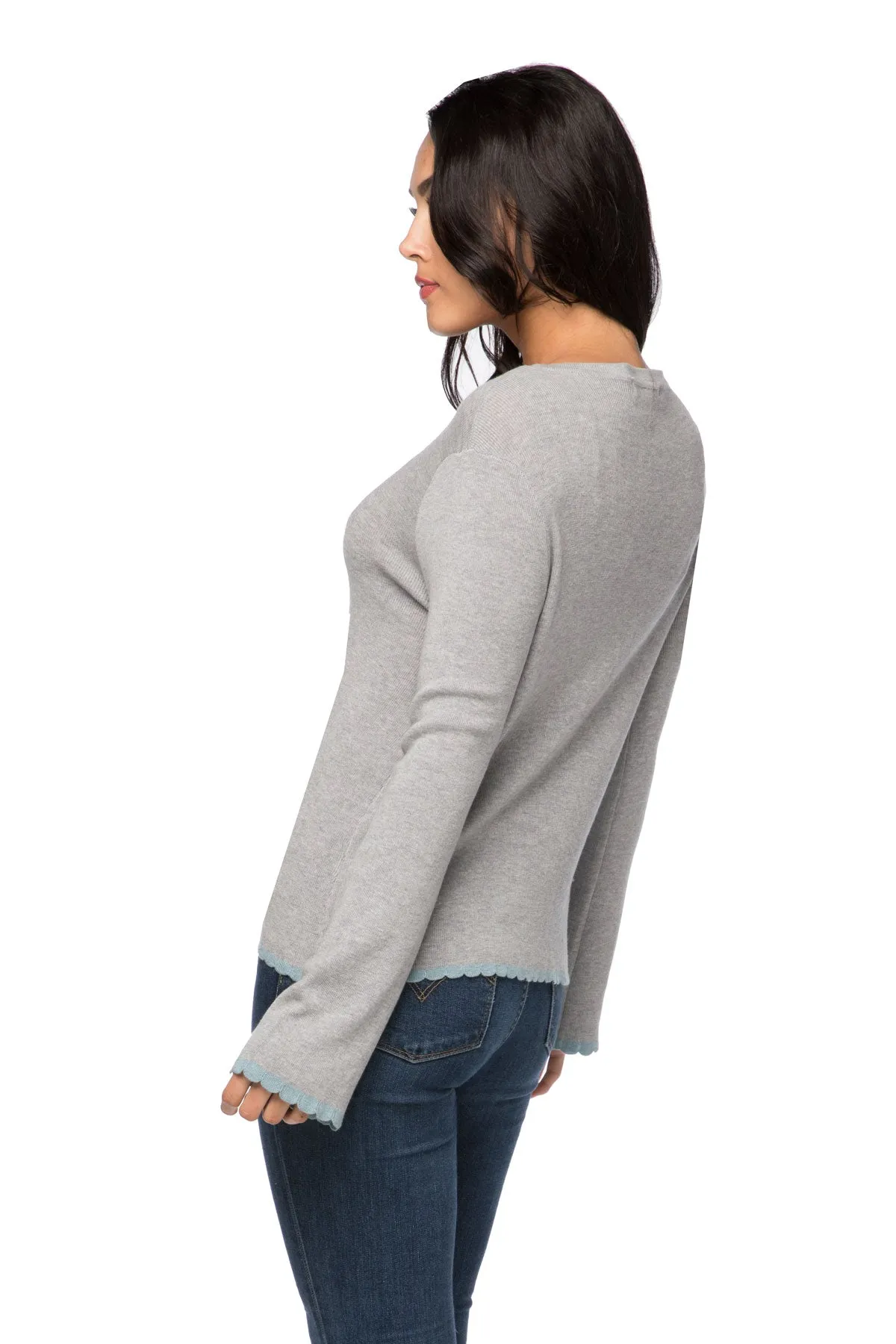 Charlotte Contrast Pullover