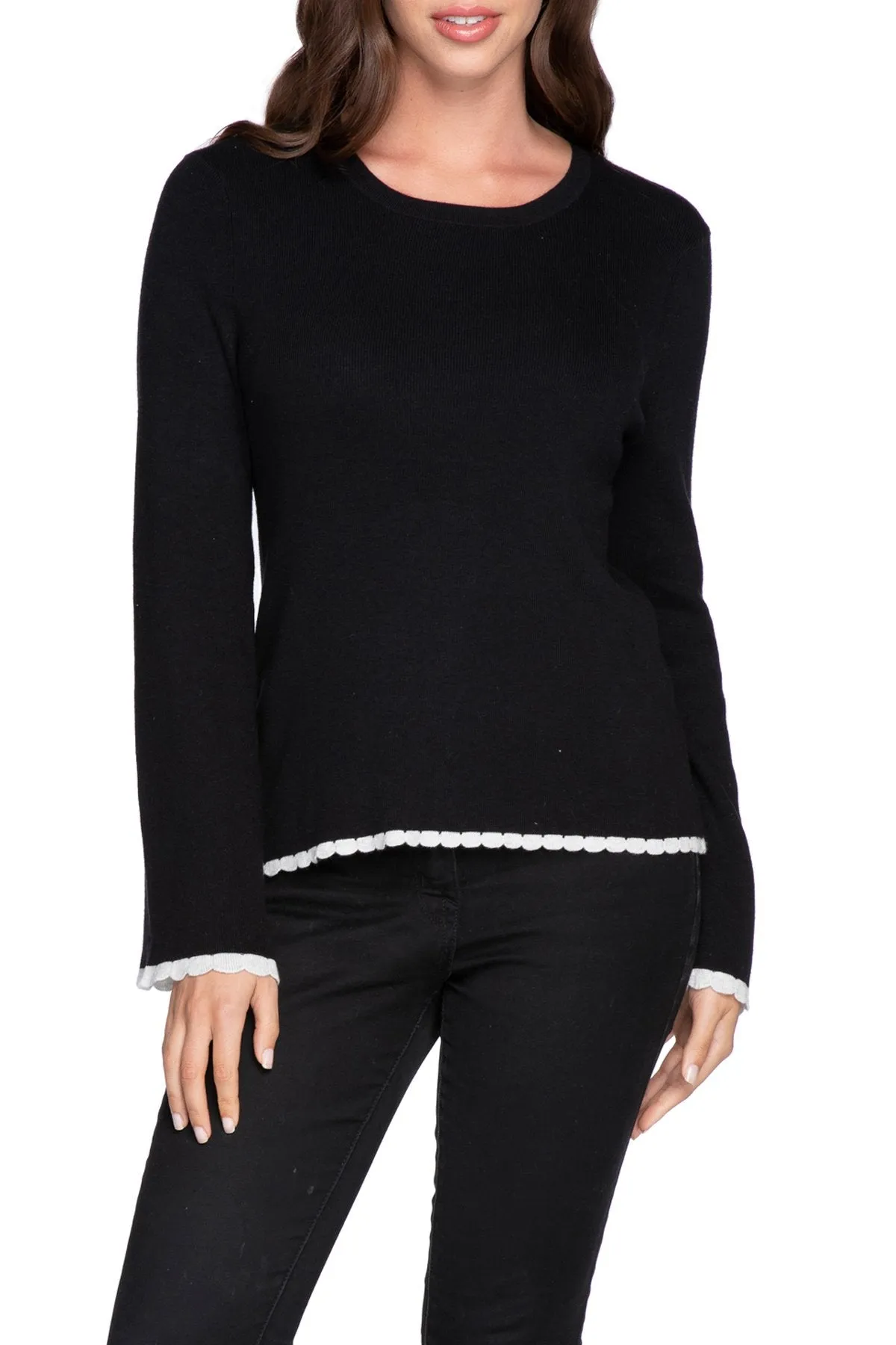 Charlotte Contrast Pullover