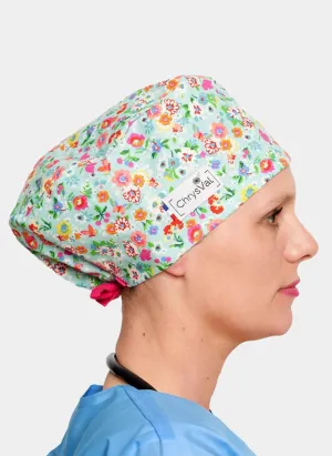 ChrysVal Long Hair Scrub Hat - Prairie