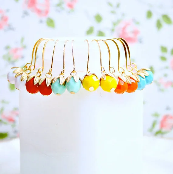 Colorful Dangle Earrings