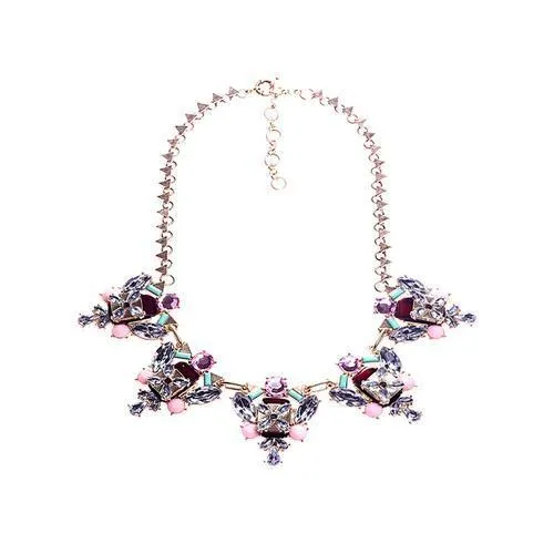 Colorful Rhinestone Bohemia Necklace