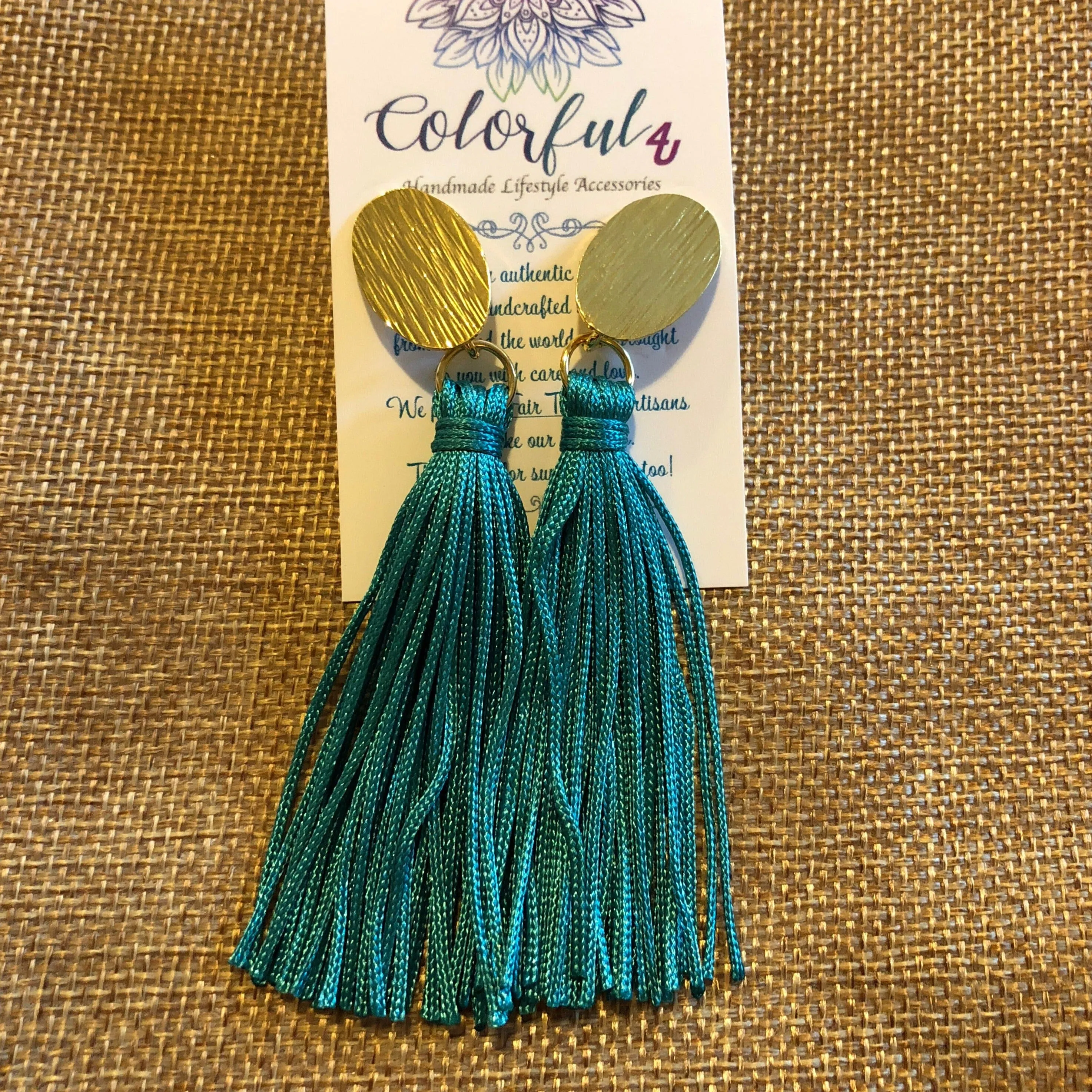 Colorful Tassel Earrings