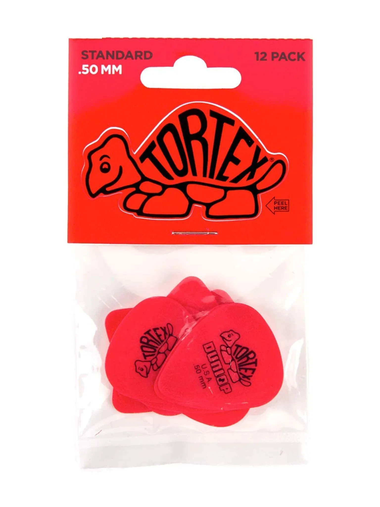 Dunlop 418P.50 Tortex Standard (12 Pack)