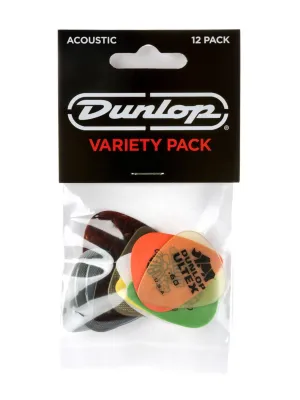 Dunlop PVP112 Acoustic Variety Pack (12 Pack)