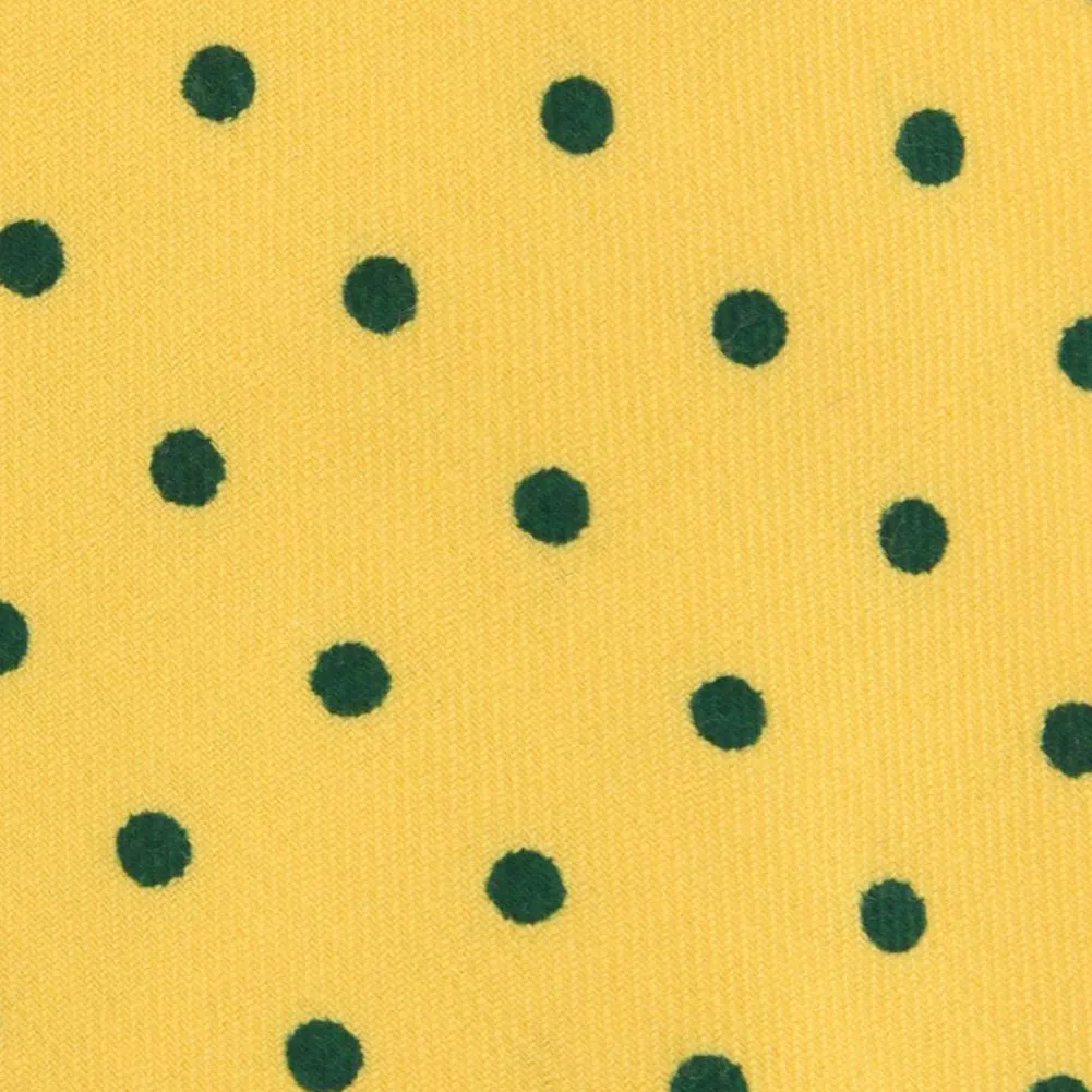 E. Marinella Yellow Wool Tie