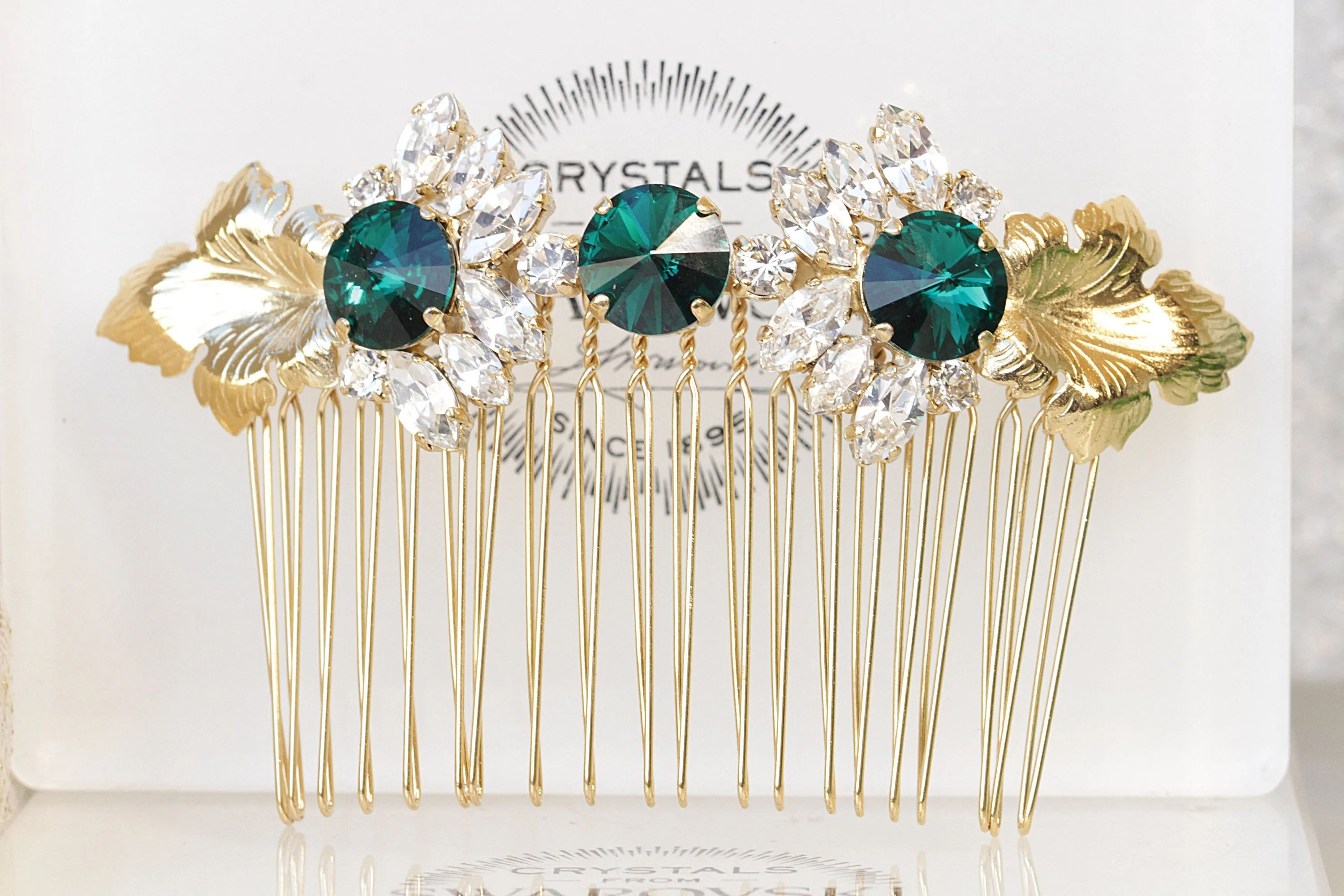 EMERALD HAIR Comb