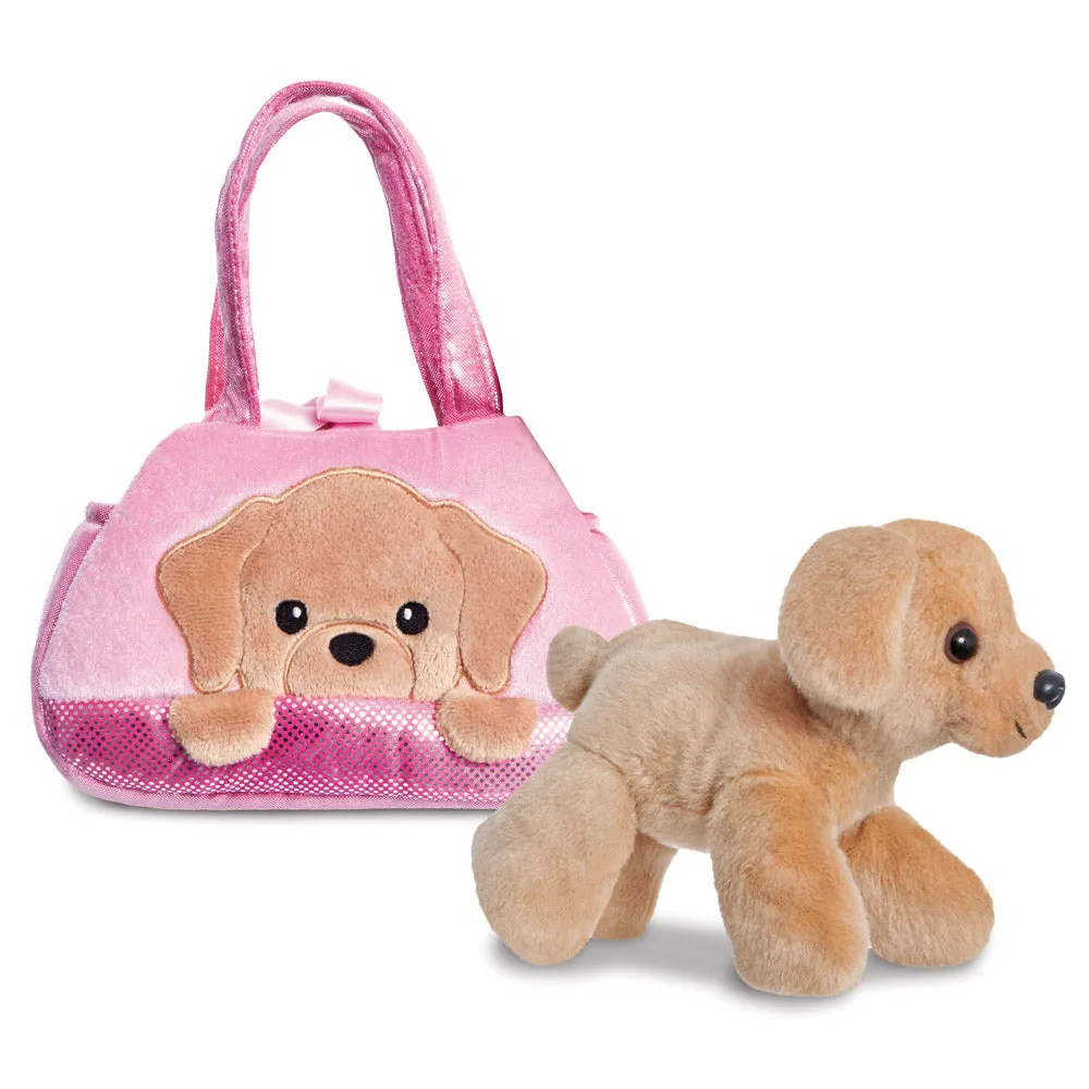 Fancy Pal PeekaBoo Labrador Dog Soft Toy