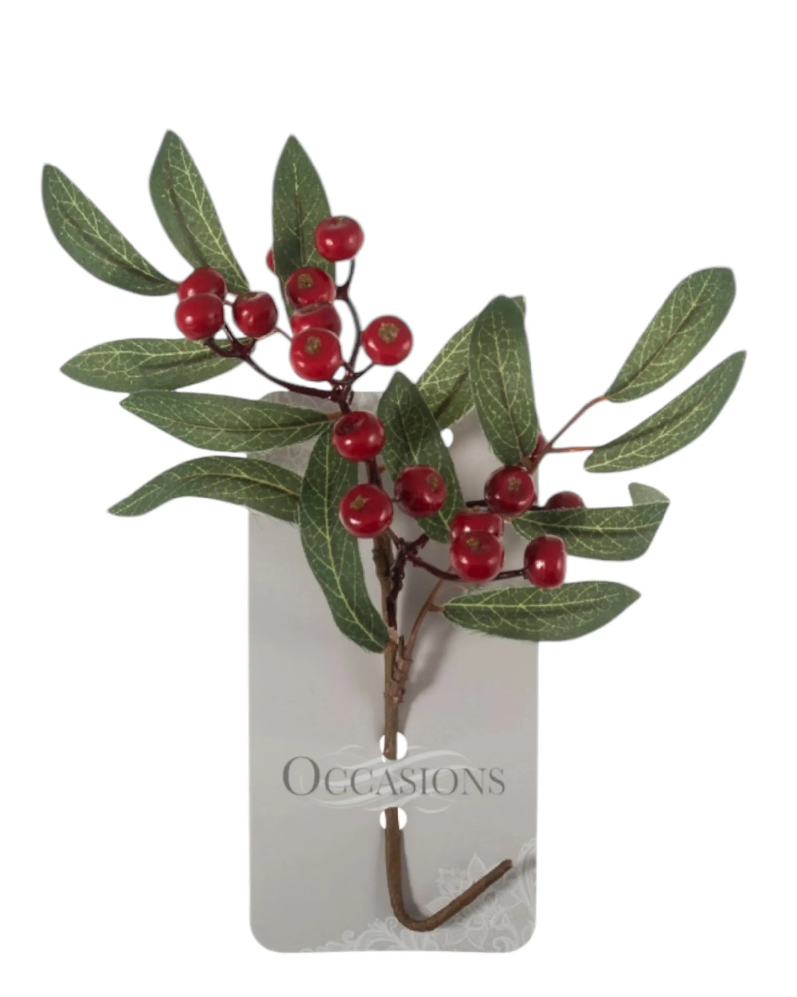 Faux Foliage - Red Huckleberry Pick