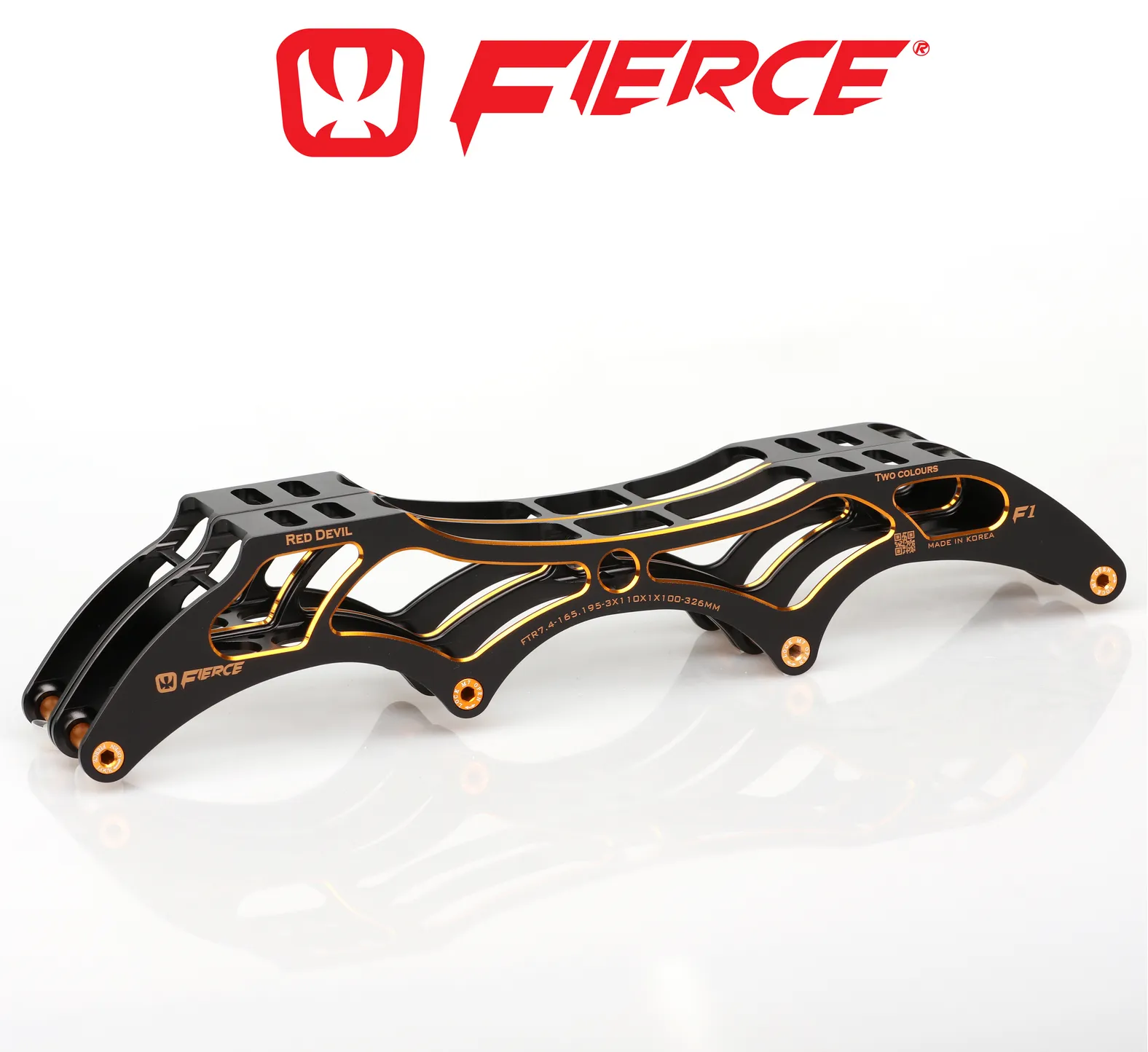 Fierce Inline Speed Frame - Two Tone - HiLo - 3x110 / 1x100