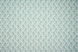 Florentine Print Flower Circle Celadon